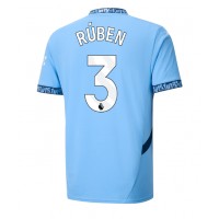 Pánský Fotbalový dres Manchester City Ruben Dias #3 2024-25 Domácí Krátký Rukáv